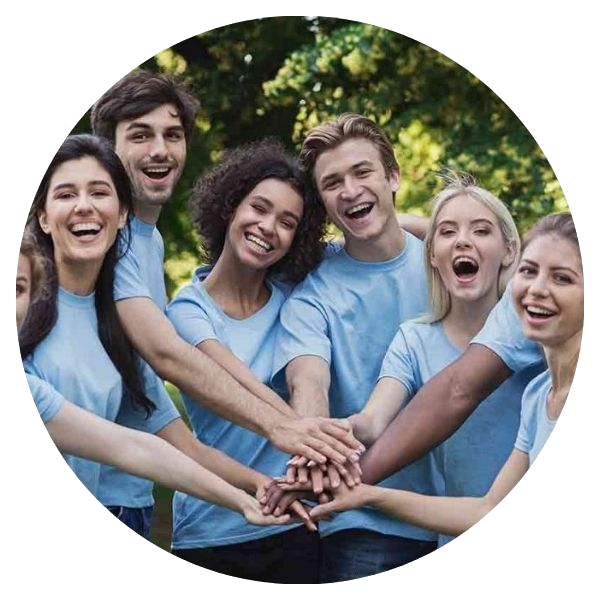 jovens despertos png